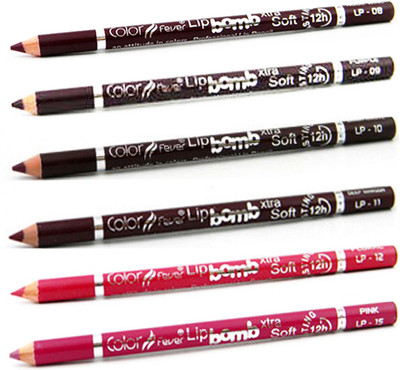 

Color Fever Red Colour Lip Liner Pencil 178(Multicolor,)
