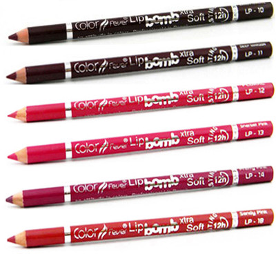 

Color Fever Magenta Colour Lip Liner Pencil 00 221(Multicolor,)
