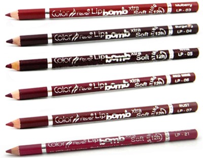 Color Fever Pink Colour Lip Liner Pencil 13(Multicolor,)