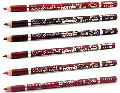 Color Fever Pink Colour Lip Liner Pencil 13(Multicolor,)