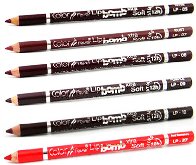 

Color Fever Magenta Colour Lip Liner Pencil 00 107(Multicolor,)