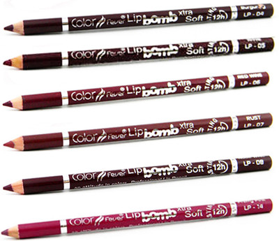 

Color Fever Wine Colour Lip Liner Pencil 00 45(Multicolor,)