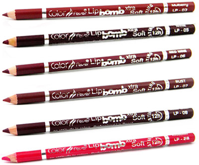 

Color Fever Wine Colour Lip Liner Pencil 00 36(Multicolor,)