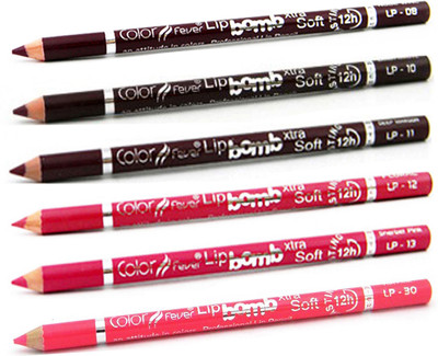 

Color Fever Magenta Colour Lip Liner Pencil 203(Multicolor,)
