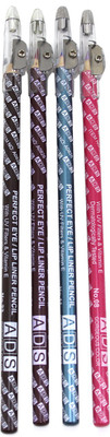 

Brndey ADS perfect Lip liner pencil(Dark Brown, Purple, Blue, Peach)