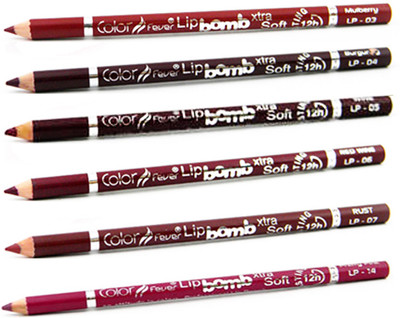 

Color Fever Purple Colour Lip Liner Pencil 7(Multicolor,)
