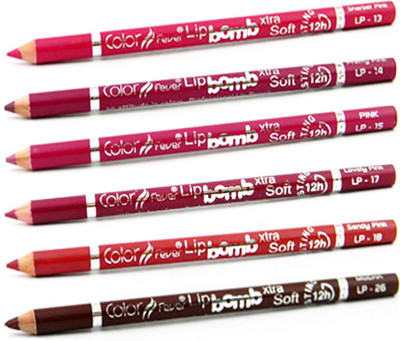 

Color Fever Red Colour Lip Liner Pencil 00 259(Multicolor,)