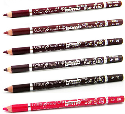 

Color Fever Magenta Colour Lip Liner Pencil 00 125(Multicolor,)
