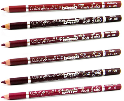 

Color Fever Red Colour Lip Liner Pencil 28(Multicolor,)