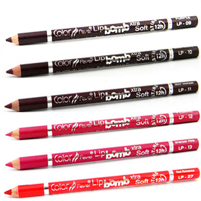 

Color Fever Red Colour Lip Liner Pencil 00 214(Multicolor,)