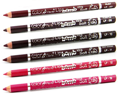 

Color Fever Purple Colour Lip Liner Pencil 166(Multicolor,)