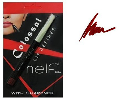 

Nelf Colossal Lip Definer With Sharpener,WinE(Red)