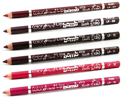 

Color Fever Pink Colour Lip Liner Pencil 163(Multicolor,)