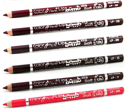 

Color Fever Purple Colour Lip Liner Pencil 142(Multicolor,)