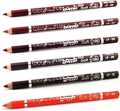 

Color Fever Orange Colour Lip Liner Pencil 00 128(Multicolor,)