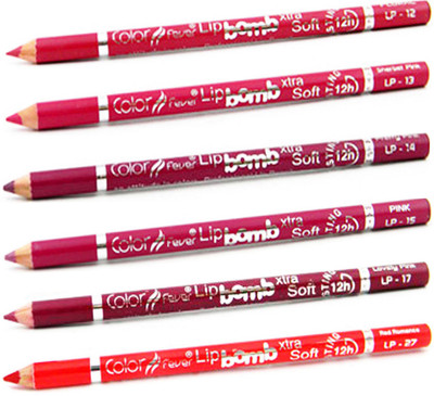 

Color Fever Red Colour Lip Liner Pencil 250(Multicolor,)