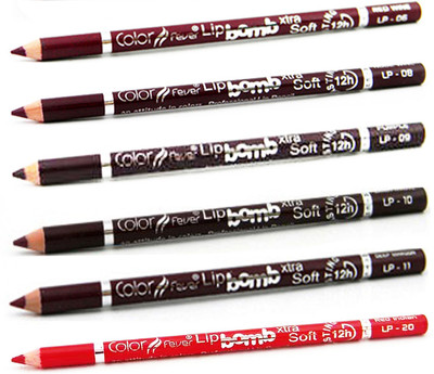 

Color Fever Red Colour Lip Liner Pencil 136(Multicolor,)