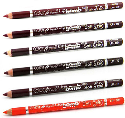 

Color Fever Red Colour Lip Liner Pencil 160(Multicolor,)