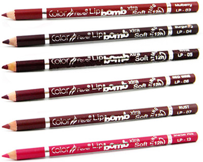 

Color Fever Nude Colour Lip Liner Pencil 6(Multicolor,)