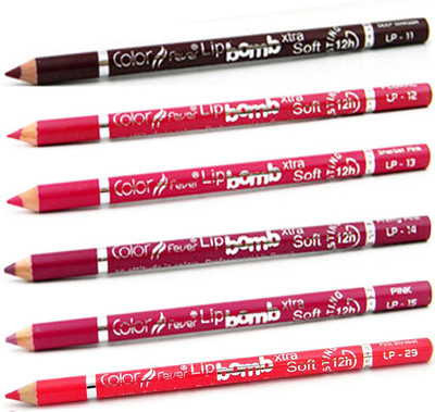 

Color Fever Red Colour Lip Liner Pencil 00 241(Multicolor,)