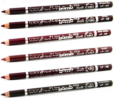

Color Fever Purple Colour Lip Liner Pencil 00 52(Multicolor,)