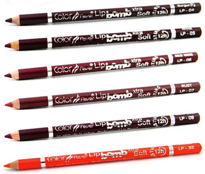 

Color Fever Pink Colour Lip Liner Pencil 58(Multicolor,)