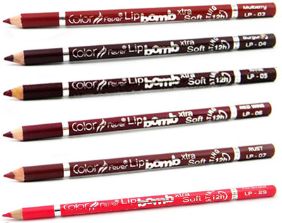 

Color Fever Wine Colour Lip Liner Pencil 00 18(Multicolor,)