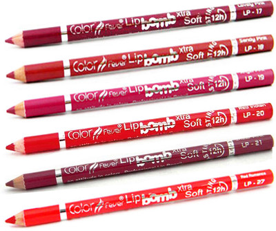 

Color Fever Magenta Colour Lip Liner Pencil 284(Multicolor,)