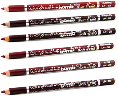 

Color Fever Red Colour Lip Liner Pencil 00 1(Multicolor,)