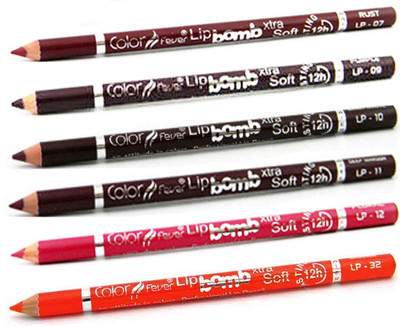 

Color Fever Purple Colour Lip Liner Pencil 175(Multicolor,)