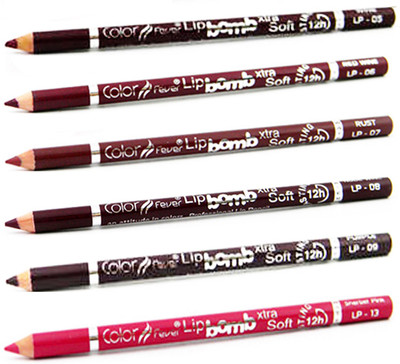 

Color Fever Magenta Colour Lip Liner Pencil 00 80(Multicolor,)