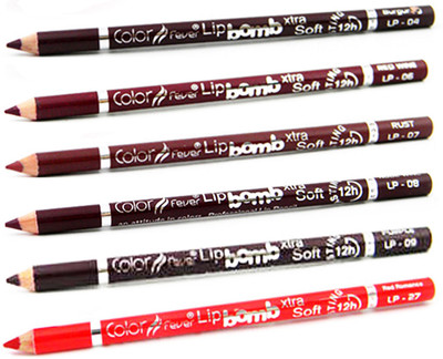 

Color Fever Wine Colour Lip Liner Pencil 00 72(Multicolor,)
