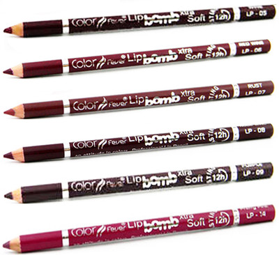 

Color Fever Wine Colour Lip Liner Pencil 00 81(Multicolor,)