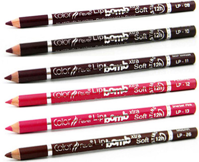 

Color Fever Pink Colour Lip Liner Pencil 199(Multicolor,)