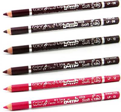 

Color Fever Magenta Colour Lip Liner Pencil 00 176(Multicolor,)