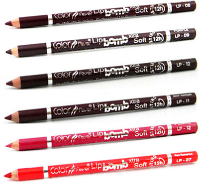 

Color Fever Wine Colour Lip Liner Pencil 00 186(Multicolor,)