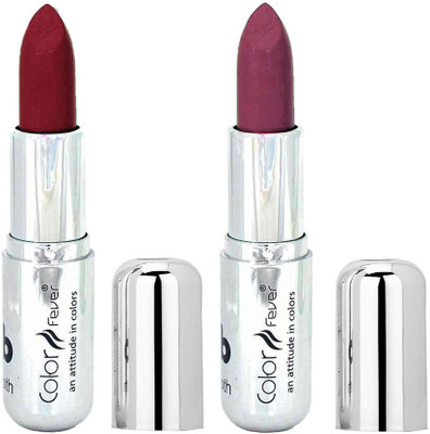 

Color Fever Creamy Matte shine Purple Lipstick-24647(Mauve, Purple)