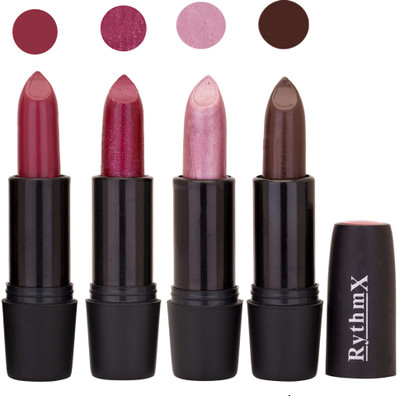 

Rythmx Black Important Lipsticks Combo 55(Multicolor,, 16 g)