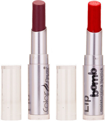 

Color Fever Creamy Matte Limited Offer77160091wine Shine, Red Lipstick Set(wine Shine, Red, 6.4 g)