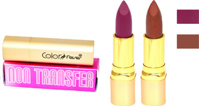 

Color Fever Lipstick Purple Set 101(Brown, Purple, 8.4 g)