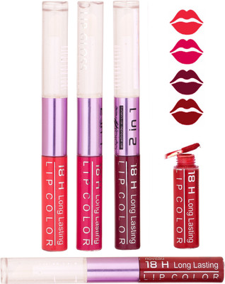

Color Fever Intense Color Liquid Lipstick 0002(Neon,Pink,Wine,Maroon, 24 ml)