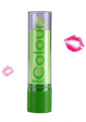 SENECIO Temperature Changing Natural Waterproof Magic Colour Lipstick(Pink)