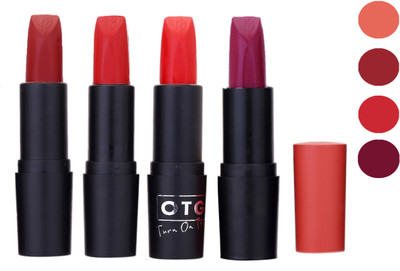 

OTG Colour Show Hot Lipstick 127(Maroon-Brick Red-Peach-Plaum)