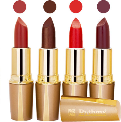 

Rythmx New Intense Dark Red Color Lipstick 308124(Red, Brown, Coffee, Pink, Maroon, Red, Purple, Orange, 16 g)
