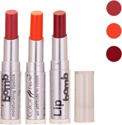 

Color Fever Delhi Ki Mashoor Lipstick 332(Brick, Orange, Maroon, 9.6 g)