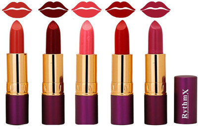 

Rythmx Matte Lipstick (Pack of 5, New Shades)889(Sahde-639)