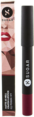 

Sugar Matte as Hell Crayon Lipstick- Poison Ivy(Maroon)
