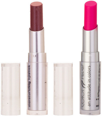 

Color Fever Creamy Matte Limited Offer77160177Chocolate, Neon Pink Lipstick Set(Chocolate, Neon Pink, 6.4 g)