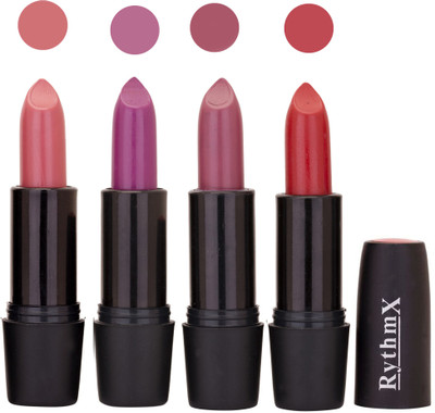 

Rythmx Black Important Lipsticks Combo 43(Multicolor,, 16 g)