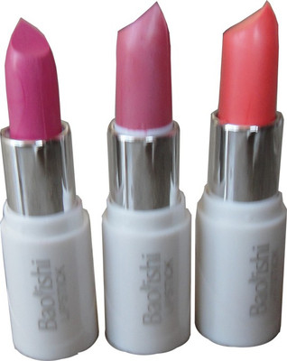 

Baolishi Long Lasting Lipstick-FC-Set of 3(Multicolor)